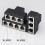 3 Way/4Way RJ11 6P6C Telephone Splitters Adapter 6