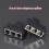 3 Way/4Way RJ11 6P6C Telephone Splitters Adapter 4