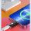 2PCS Lighting To Type C Charging Adaper  Grey 9