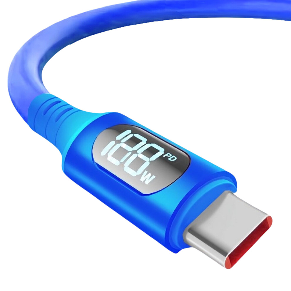 120W Super Fast Charging Type C Cable 1M Digital Display Pl 7709992234945