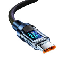 120W Super Fast Charging Type C Cable 2m yellow