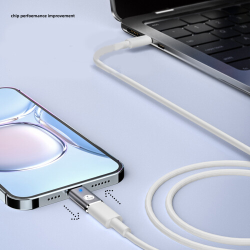 2PCS Lighting To Type C Charging Adaper 2