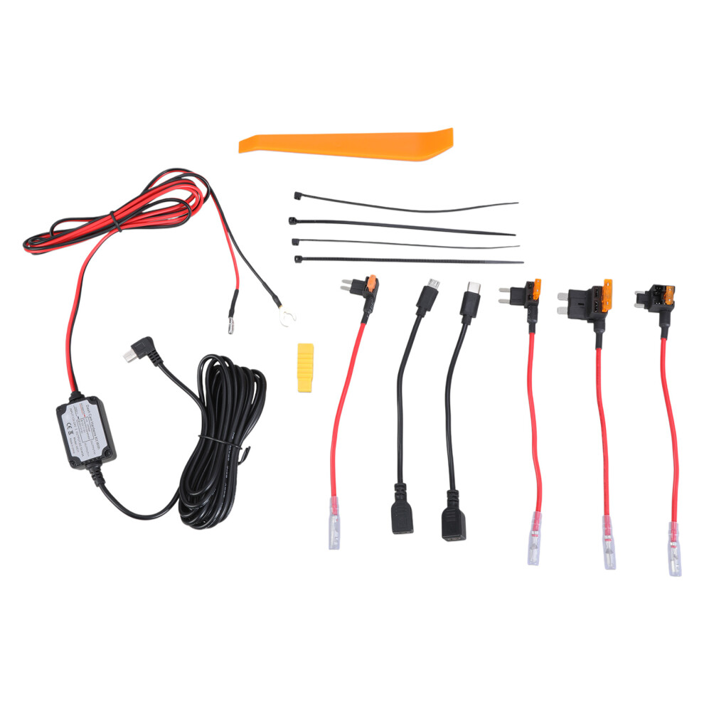 Dashcam Hardwire Set Usb C Car Charging 7709992235935