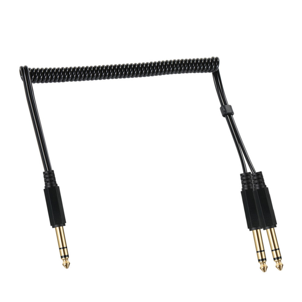 6.35Mm 1/4Inch Male Stereo To Two Sound Male To Female 7709992237052