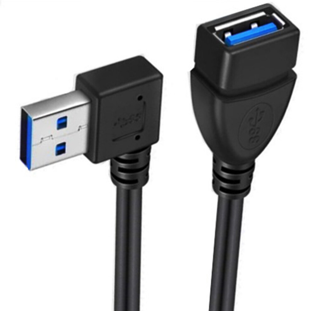 Usb3.0 Male To Female Extension Cable 90Degree 7709992237106