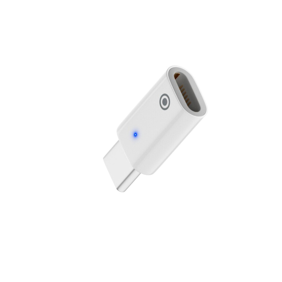 Type C/8Pin Male To 8Pin Female Adapter Side Curved 7730021282552