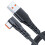 USB to C Cable Right Angles USB  1m Grey 1