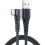 USB to C Cable Right Angles USB  1m Grey 3