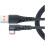 USB to C Cable Right Angles USB  1m Grey 4