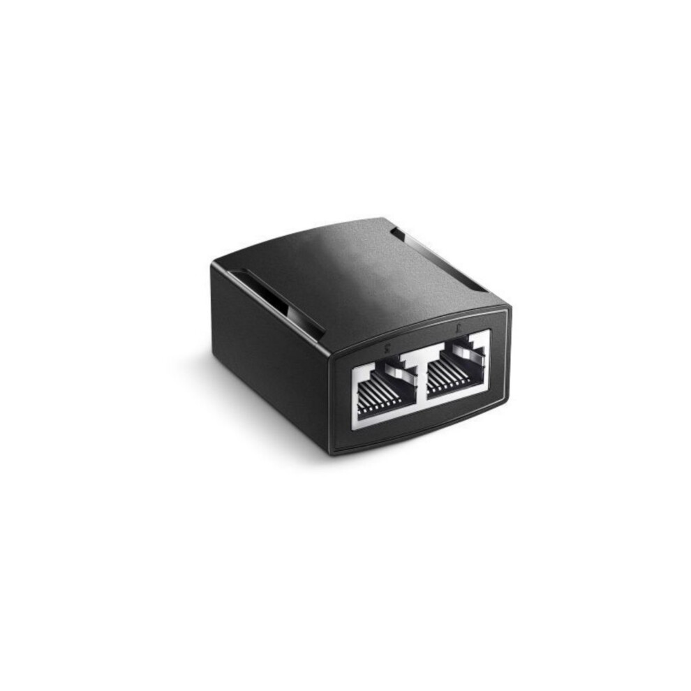 Rj45 Coupler Cat7 Ethernet Gigabit Networking Extender Passthrought White 7730021284198