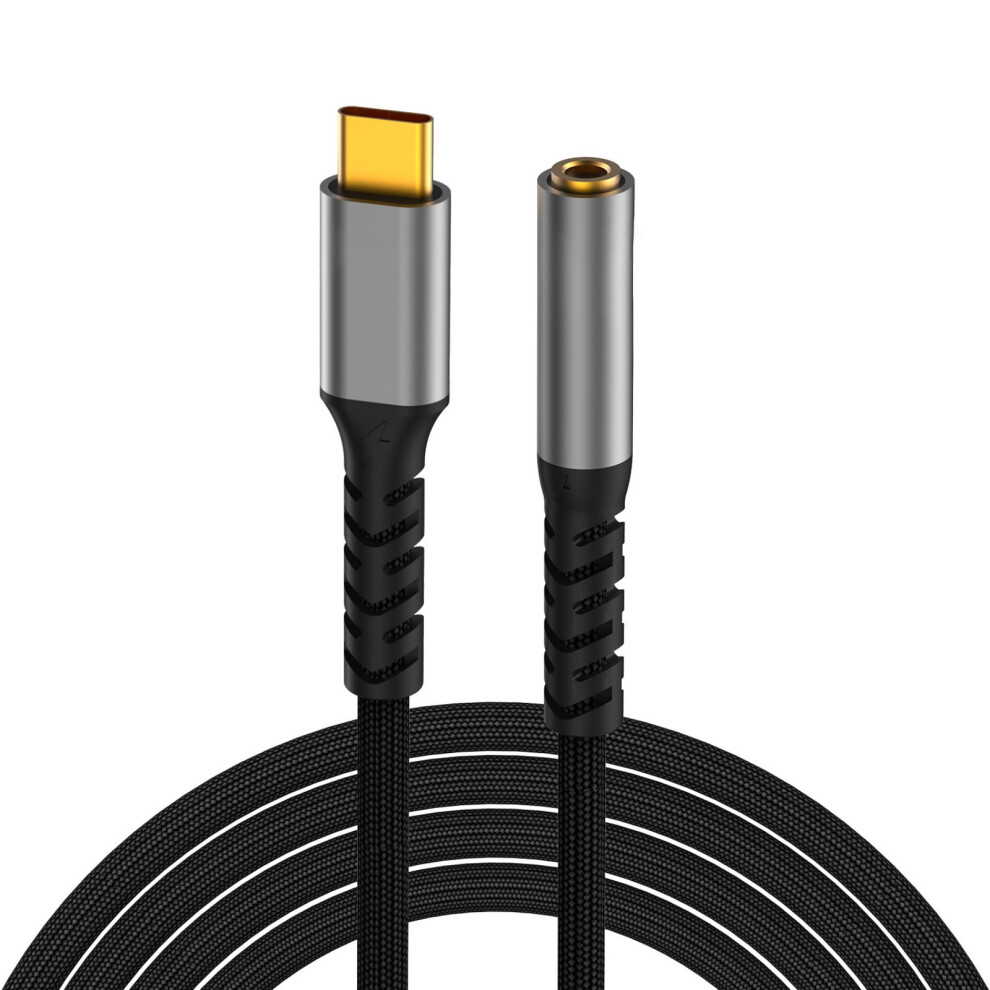 3.5Mm Sound Adapter Cable 3.5Mm Type C 0.5M C Male To 3.5 Male Gold 7730021283047