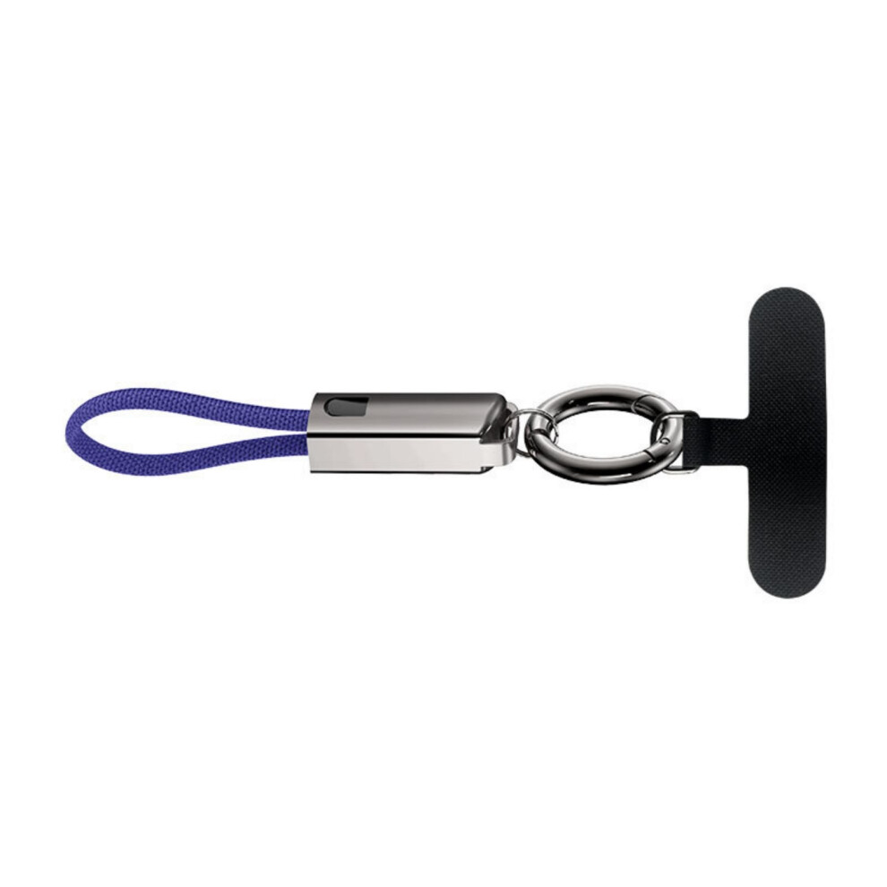 Chain, Lanyard For Smartphones With 2 Patches Standard Black 7730021284020