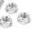12 Pcs Stainless Steel Cylinder Head Bolt Kit 14