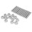 12 Pcs Stainless Steel Cylinder Head Bolt Kit 10