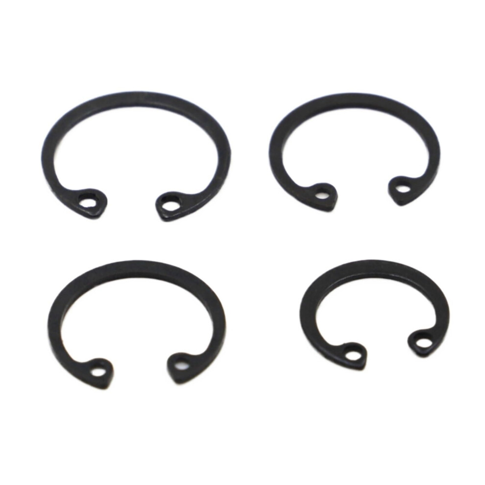 10-50Pcs M8~M50 C Clips Snap Retaining Ring For Hole Black 65 Manganese Steel Washer Internal Retaining Ring Shaft Circlip (Size : M28 20Pcs) 6493810794520