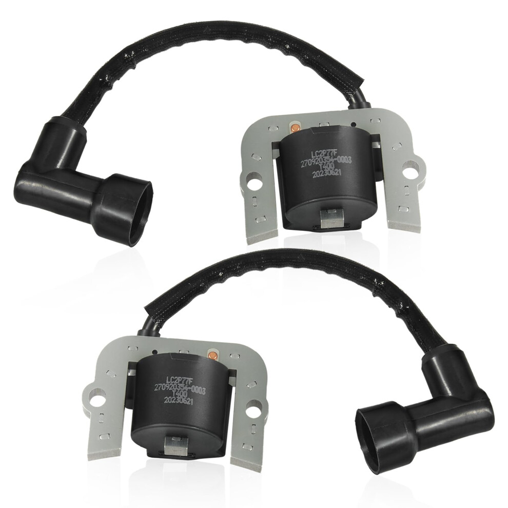 1367883 2Pcs Ignition Coil Module Compatible With Toro Titan Exmark Series Riding Lawn Mowers Replace 1390720 1279216 6493810859304