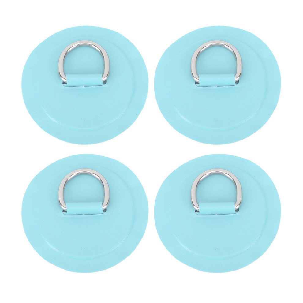 D Ring Patch Round Lightweight D Ring PVC Patch