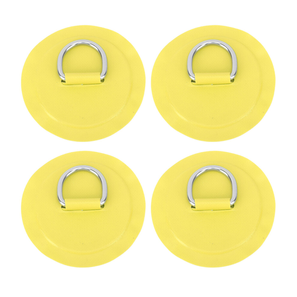 D Ring Patch Round Lightweight D Ring PVC Patch