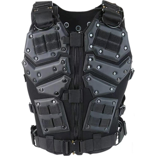 Tactical Vest Airsoft Vest,Adjustable for Cosplay Outdoor 2