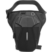 Drop Leg Bag Motorcycle Waist Thigh Pack Pouch Cycling Tactical with Hard Shell