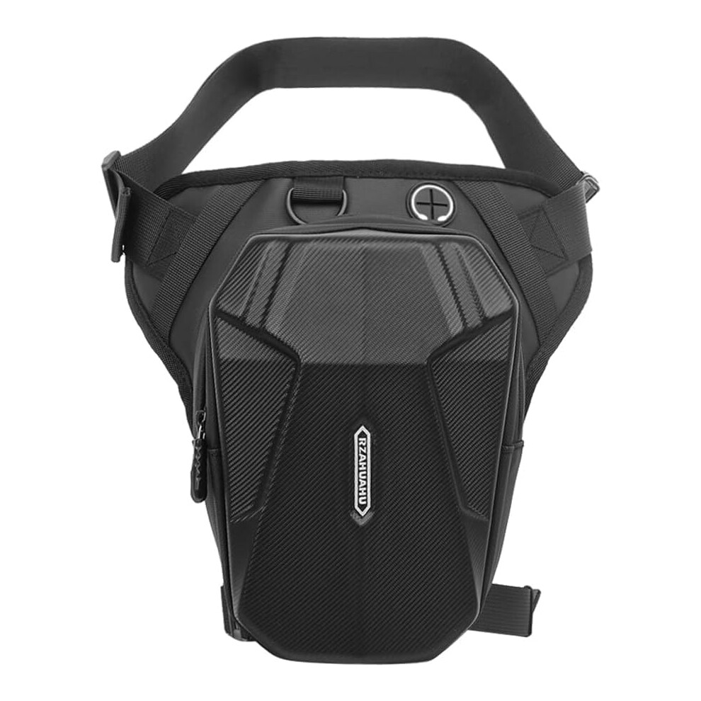 Drop Leg Bag Motorcycle Waist Thigh Pack Pouch Cycling Tactical With Hard Shell 6493810924132