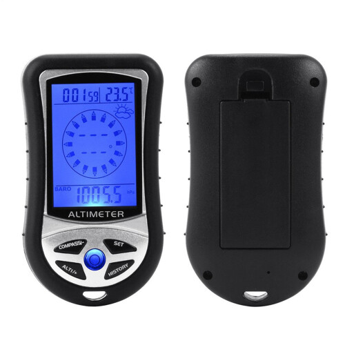 Digital Barometer Altimeter Compass - Electronic Altimeter | Car ...