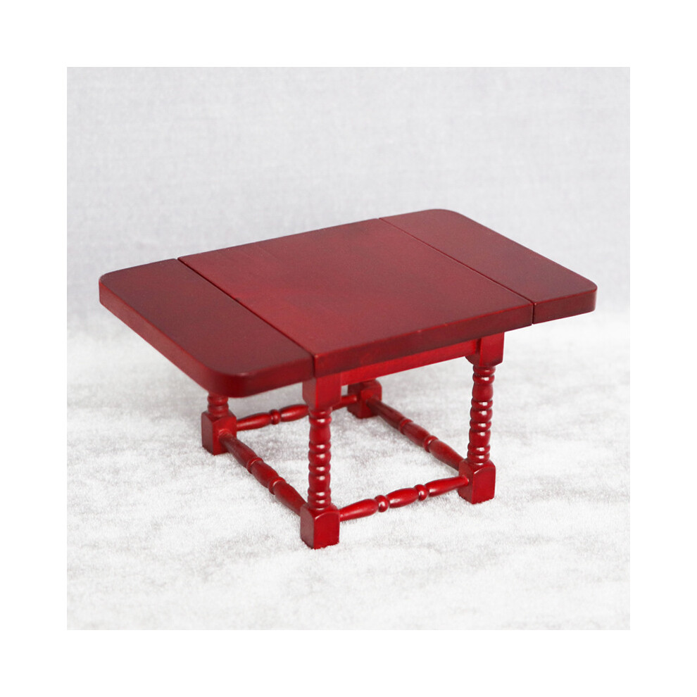 Tavolo Pieghevole Per Casa Delle Bambole In Scala 1/12 Compatibile Con Accessori Decorativi Per Casa Delle Bambole-image