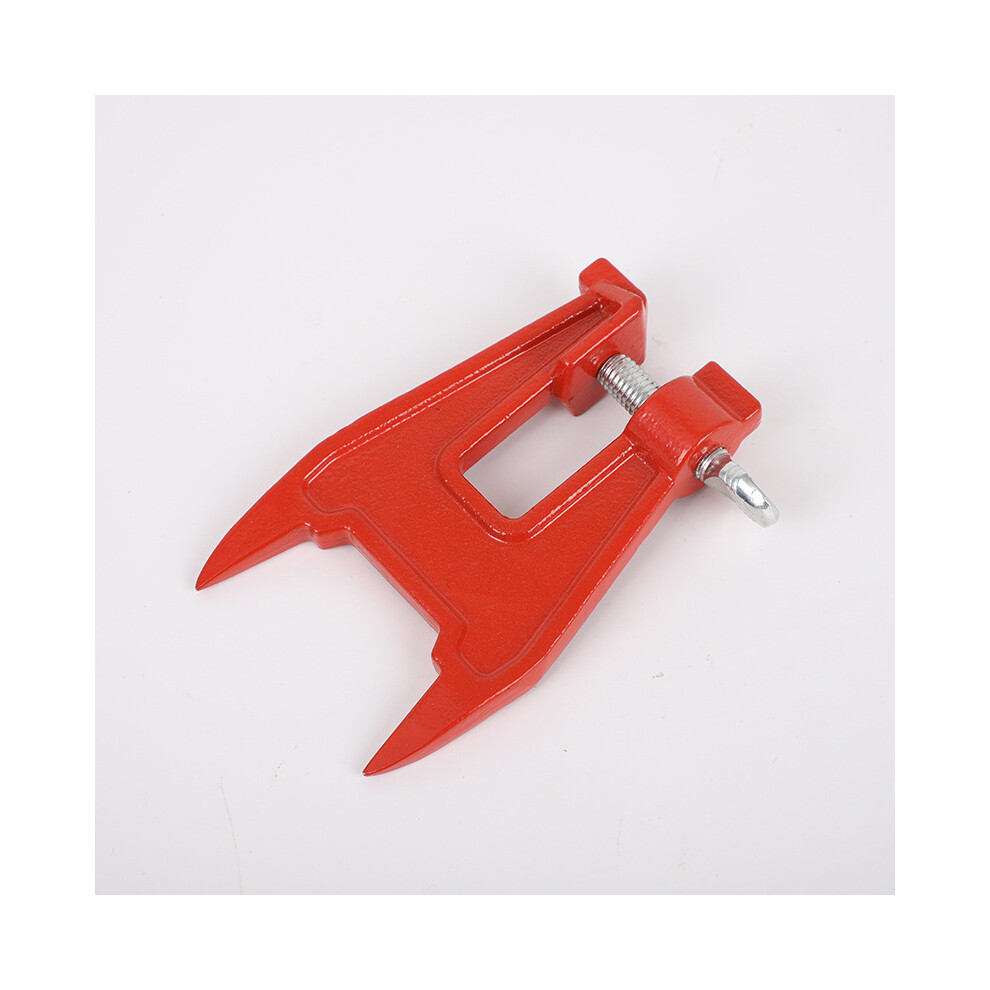 Voor Het Veilig Vastzetten Van De Geleiderail Bij Het Slijpen Van De Zaagketting – Flexibel Inzetbaar Op Locatie.-image