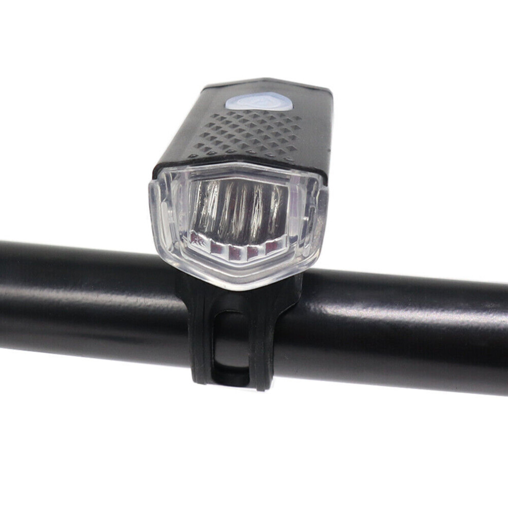 Faro Delantero Para Bicicleta, Luz Led Recargable Por Usb Para Ciclismo-image