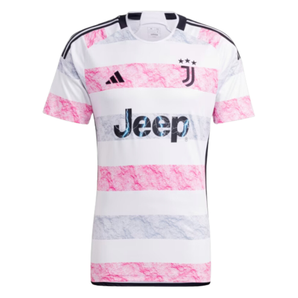Adidas (L) 2023-2024 Juventus Away Shirt White