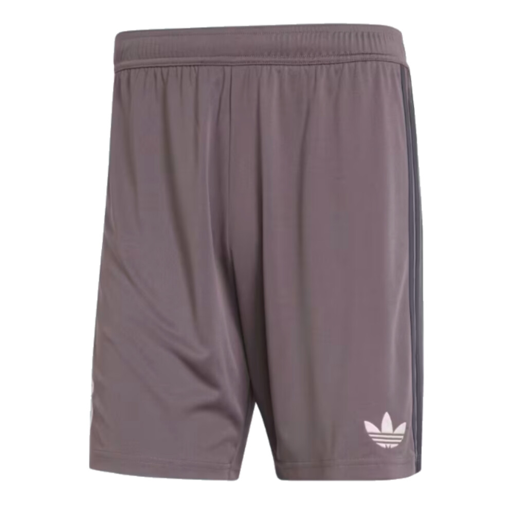 Adidas (Xl) 2024-2025 Real Madrid Third Shorts (Charcoal)
