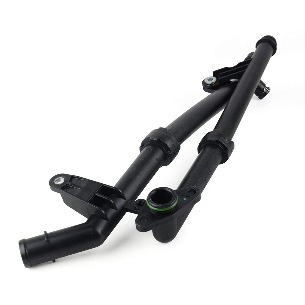 Woopshy 2712002452 Water Pump Cooling Pipe Compatible With Mercedes Benz C250 Slk250 L4 1.8L 2012 2013 2014 2015 2712002450 2712002652 6493810796135
