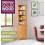 Hallowood Furniture Waverly Oak Compact Corner Display Unit 4