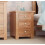 Hallowood Furniture Waverly Oak 3 Drawer Bedside Table (Pair) 8