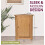 Hallowood Furniture Waverly Oak Compact Corner Display Unit 3