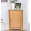 Hallowood Furniture Waverly Oak Compact Corner Display Unit 8