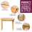 Hallowood Furniture Waverly Oak Drop Leaf Round Table 2