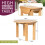Hallowood Furniture Waverly Oak Drop Leaf Round Table 3