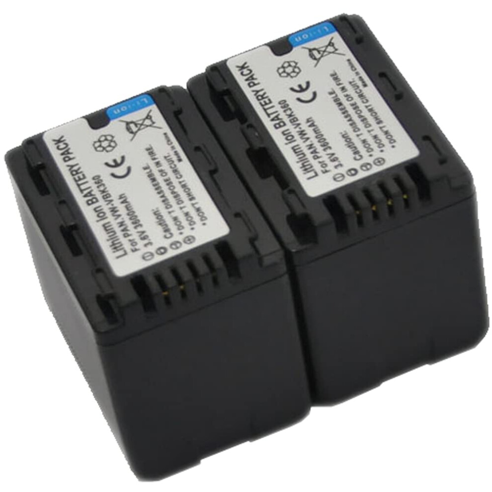 2 Batteries Compatible With Digital Video Camcorder Refï¼Fjb 6493810797125