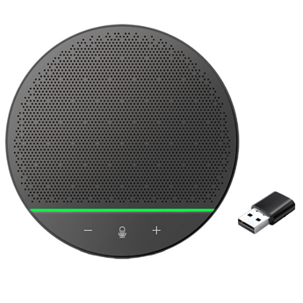 Omni-Directional Microphone 360 Pickup Wireless Conference Speaker Black 4852230730631