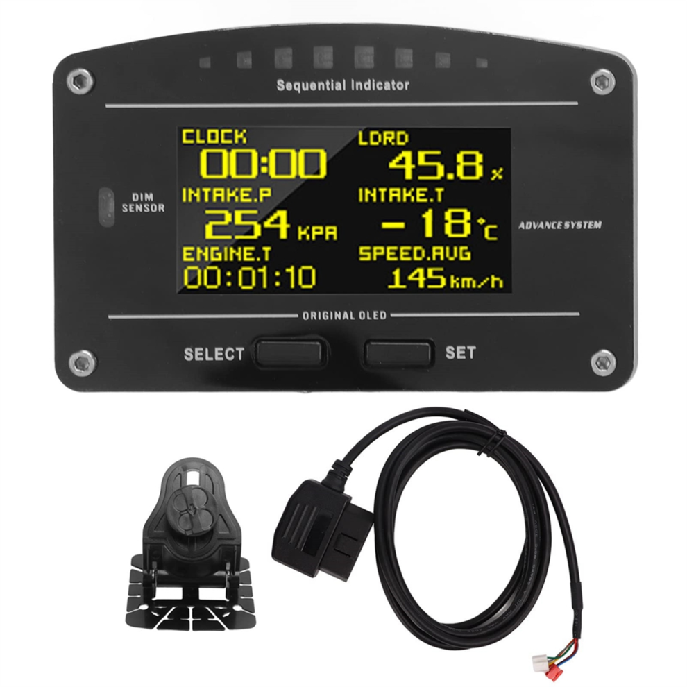 Multi-Function Race Dash Panels Oled Display Dashboard Obdll 4852230729901