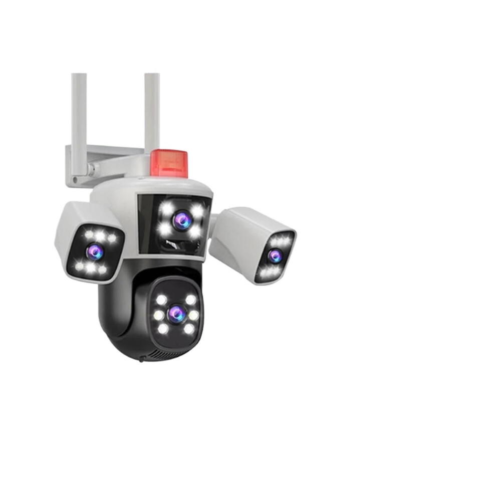 12Mp,6K,4 Lenses,Wifi Surveillance Camera,10X Zoom,Ptz Security Protection,Cctv Outdoor Wifi Camera,Ip Camera(E/U,Wifi Camera 32Gb) 6493810861543