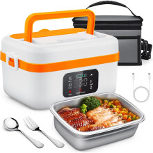 Kabellose elektrische Lunchbox, selbsterhitzender Speisenwärmer, EU-Stecker