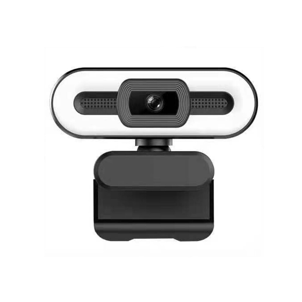 Web Cameras With Ring & Microphone 2K Ultra Hd Webcam&Microphone Advanced Auto-Focus For Skype Facetime, Pc Mac Laptop Desktop Light 6493810926242