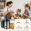 Cold PressJuicer, Masticating Juicer with 5.4in Wide Feed Chute EU 2