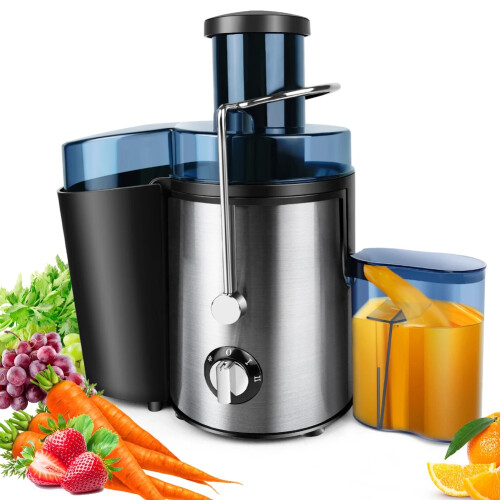 Cold PressJuicer, Masticating Juicer with 5.4in Wide Feed Chute EU