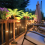 Solar Palm Tree Lights for Patio Outdoor Decoration,4.6FT 5