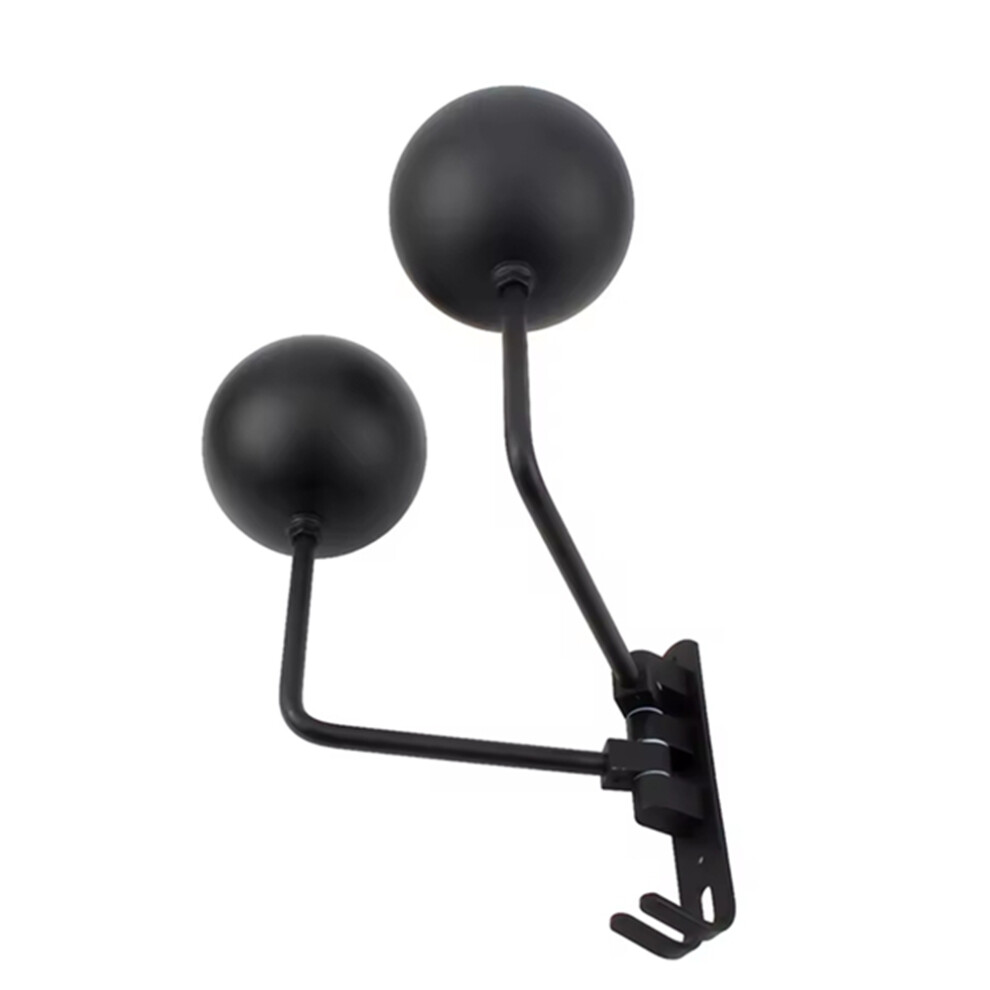 Photos - Bike Mount & Stand Markenlos Motorcycle Dual-Ball Helmet Holder Wall Mount Bike Helmet Rack