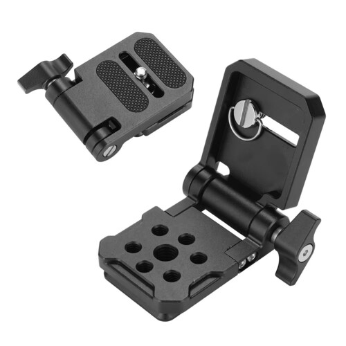 Folding Camera L Bracket Plate Monopod Stabilizer Accessories