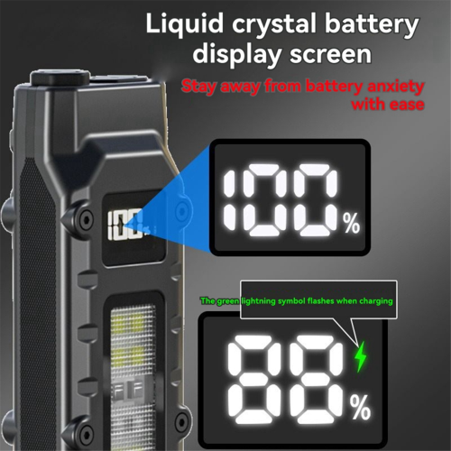 Torcia elettrica con display 1
